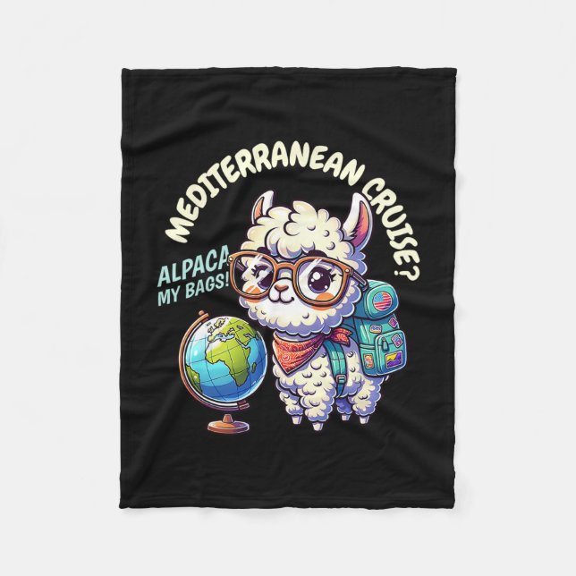 Biker Santa 67 Crew Funny Christmas Leather Jacket Fleece Blanket (Front)