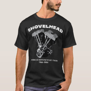Biker Shovelhead Motorcycle Engine Kids T-Shirt