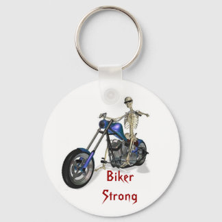 Biker Strong Keychain