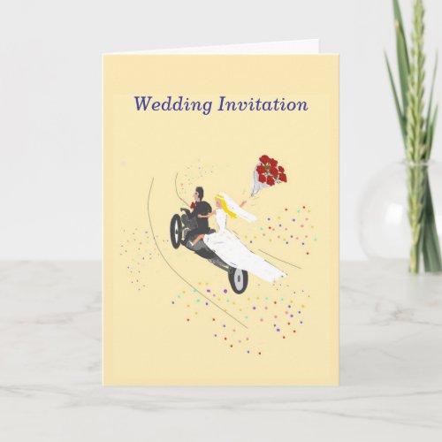 Biker Wedding Invitation