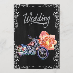Biker Wedding Invitation