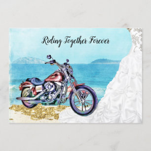 Biker Wedding Invitation