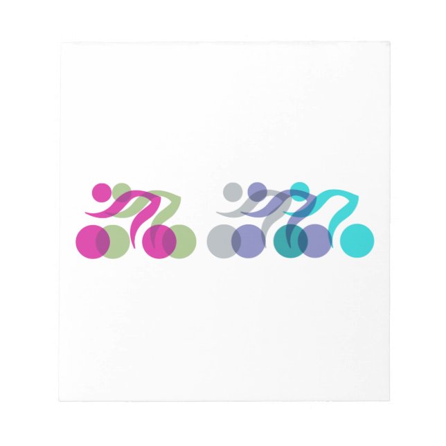 Bikers cool logo notepad (Front)