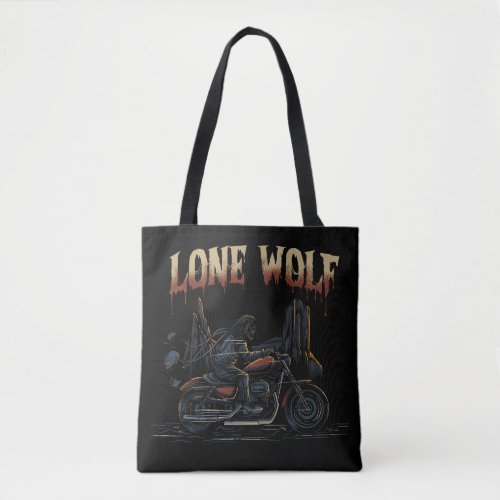 bikers dont go grey we turn chrome motorcycles tote bag