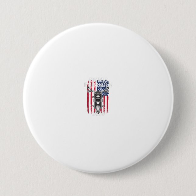 Bikers For Biden 2020 Motorcycle Supporting Button (Front)