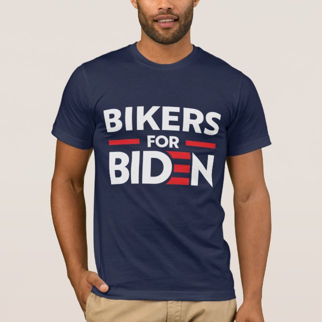 BIKERS FOR JOE BIDEN T-Shirt (Front)