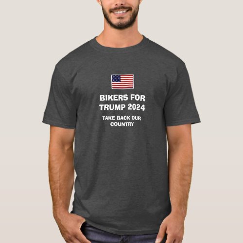 BIKERS FOR TRUMP 2024 T_Shirt