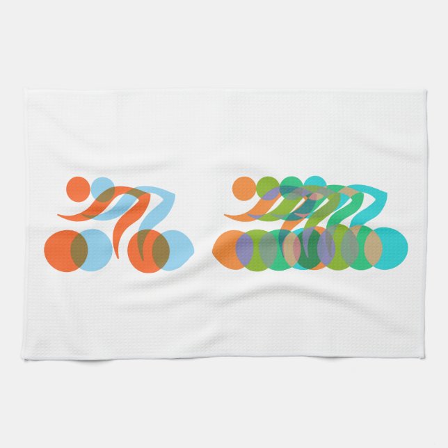 Bikers Freak Towel (Horizontal)