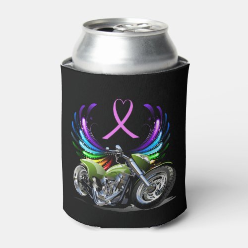 Bikers Riding for the Cure _ Cancer Awareness Can Cooler