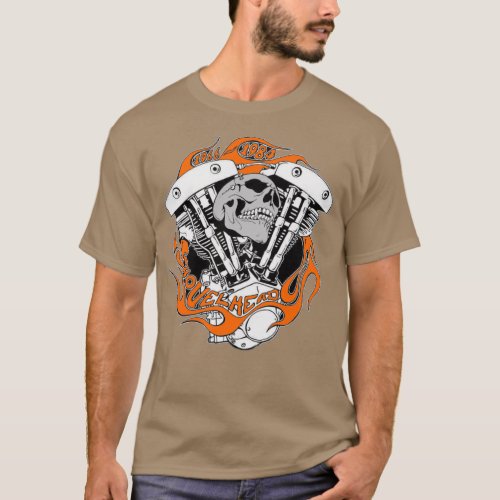 Bikershirt _ 1966 _ 1984 Shovelhead T_Shirt