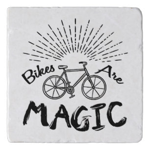 Bikes Are Magic Trivet