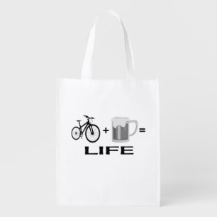 Bikes & Beer! Grocery Bag