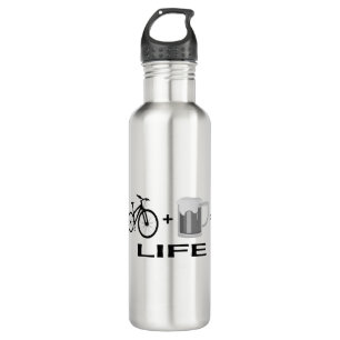 Bikes & Beer! Stainless Steel Water Bottle