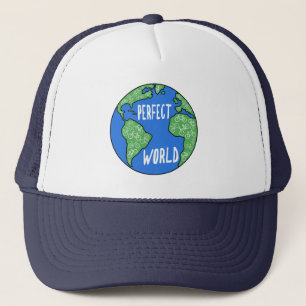 Bikes Make A Perfect World Trucker Hat