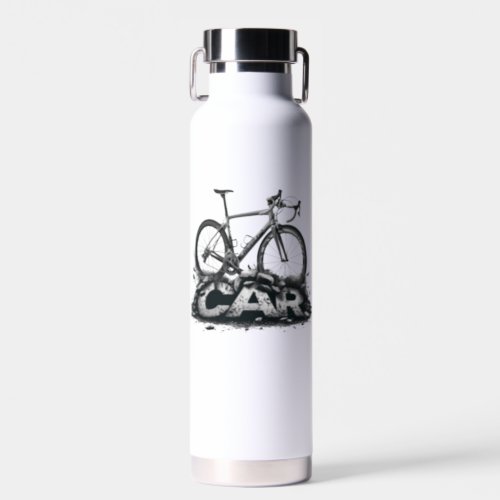 Bikes Over Cars Water Bottle