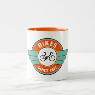 Bikes, Since 1817 Two-Tone Coffee Mug