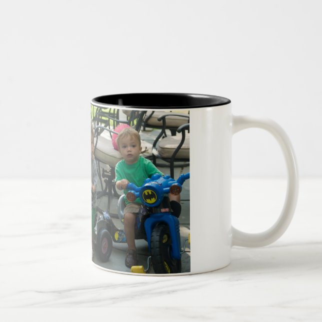 bikes Two-Tone coffee mug (Right)