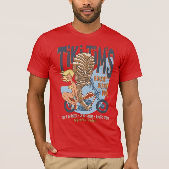 Bikin' Bikini BBQ T-Shirt (Front)