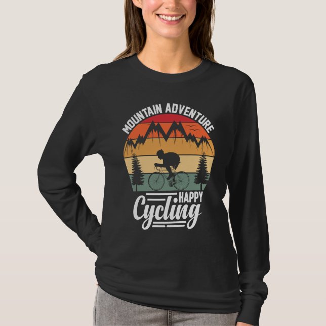 Biking and Cycling    3 T-Shirt (Front)