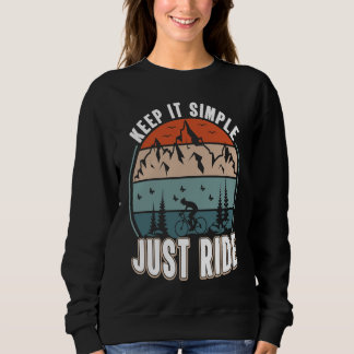 Biking and Cycling   43 Sweatshirt