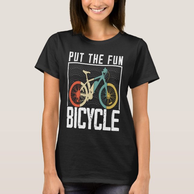 Biking and Cycling    4 T-Shirt (Front)