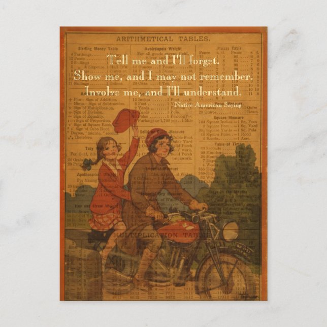 Biking Back to School Postcard (Front)