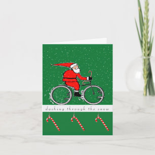 Biking Christmas Cards