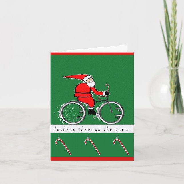 Biking Christmas Cards (Front)