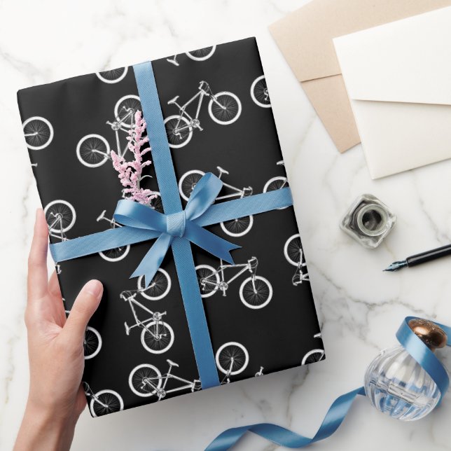 Biking Cycling Wrapping Paper (Gifting)