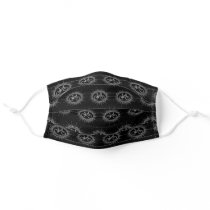 Biking Cyclist Bicycle Sunburst Cloth Face Mask Biking Cyclist Bicycle Sunburst Cloth Face Mask