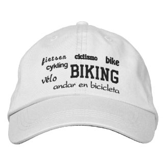 Biking - Embroidered Hat
