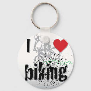 Biking Keychain