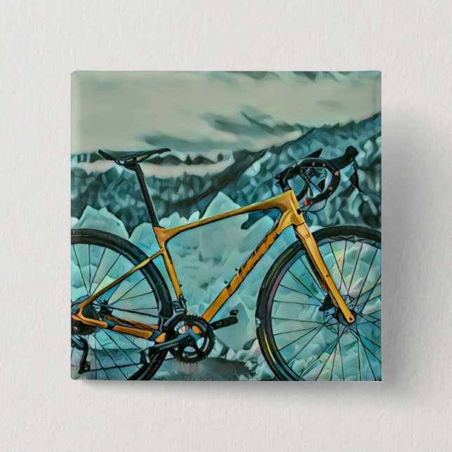 Biking Lover Gift Button (Front)