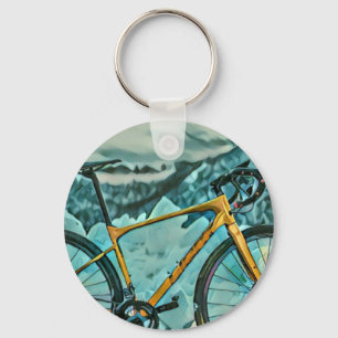 Biking Lover Gift Keychain