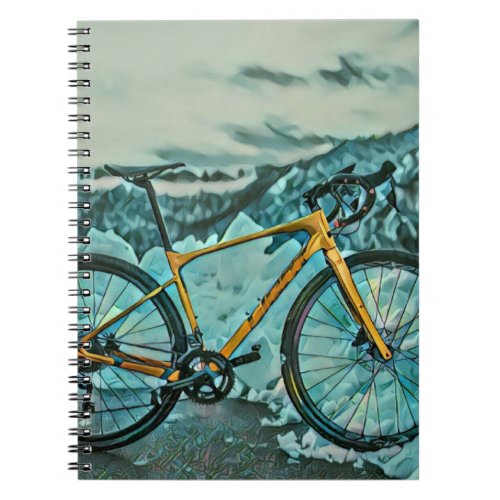 Biking Lover Gift Notebook