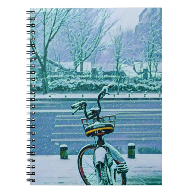 Biking Lover Gift Notebook (Front)