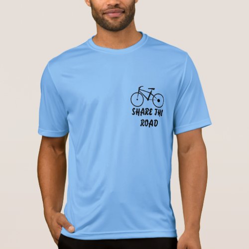 Biking Shirt Share the Road Dont Tread on Me T_Shirt