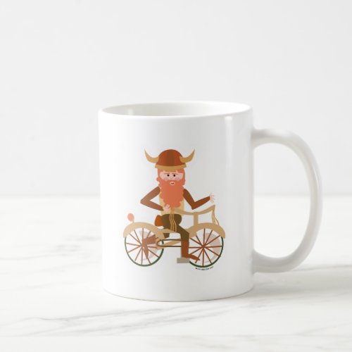 Biking Viking Coffee Mug