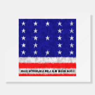 Bikini Atoll Oil Painting Drawing Foam Board