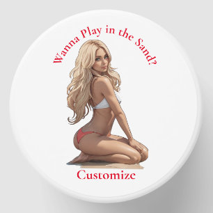 Bikini Beach Girl Thunder_Cove Mini Candle Favors