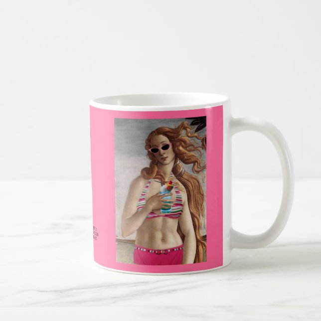 Bikini Birth of Venus Coffee Mug (Right)