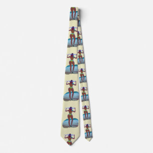 Bikini Booty Beach Girl Thunder_Cove Neck Tie