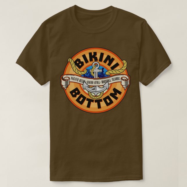 Bikini Bottom T-Shirt (Design Front)