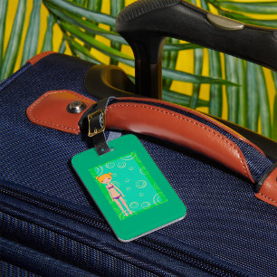 Bikini Girl Luggage Tag