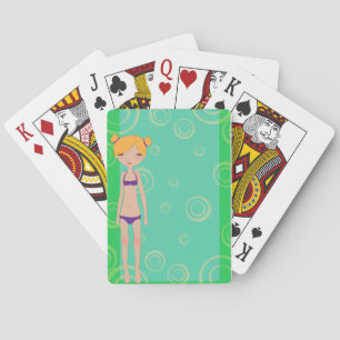 Bikini Girl Poker Cards