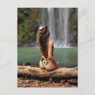 Bikini Girl Postcard