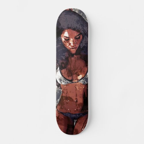 Bikini Girl Skateboard