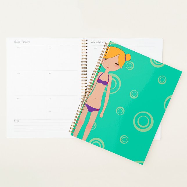 Bikini Girl Spiral Planner (Creator Uploaded)