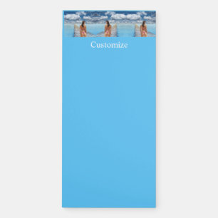 Bikini Girl Thunder_Cove Magnetic Notepad