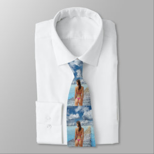 Bikini Girl Thunder_Cove Neck Tie